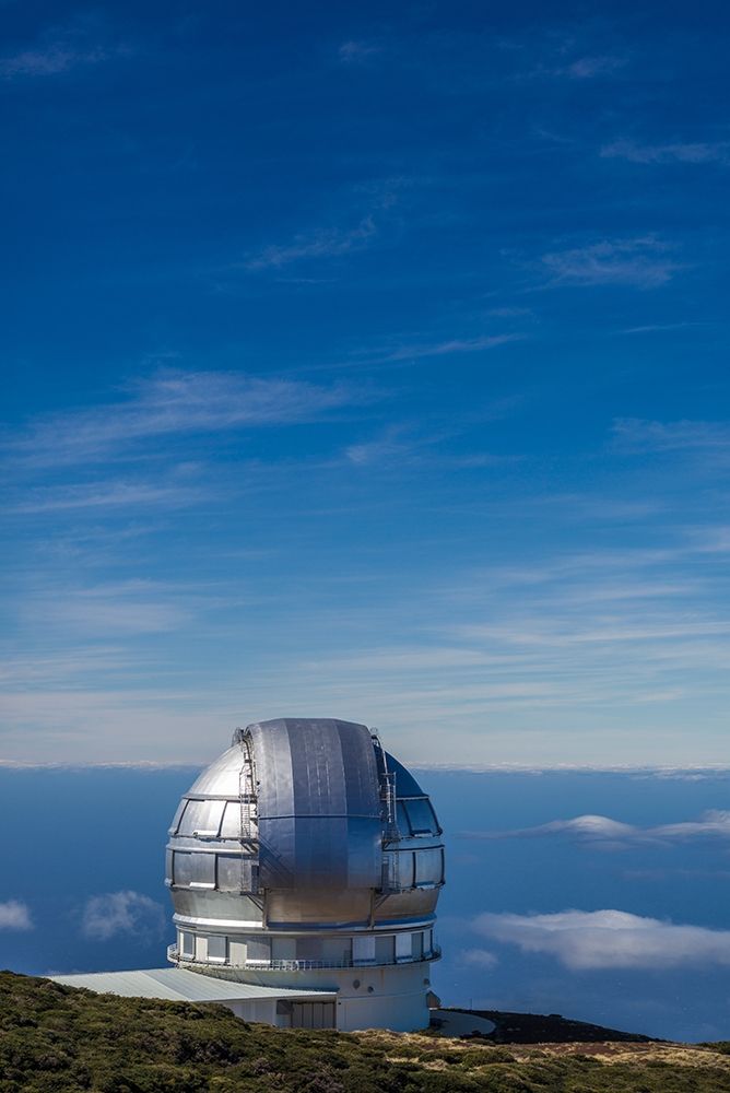 Canary Islands-Roque de los Muchachos Observatory-one of the worlds largest telescopes art print by Walter Bibikow for $57.95 CAD